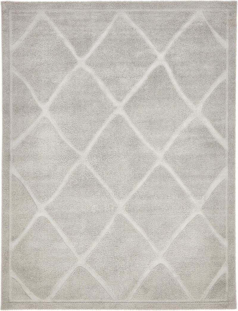 Trellis Haven Collection Area Rug - Havenwood Rectangle Gray Main