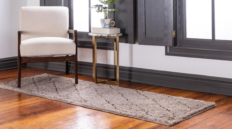 Trellis Haven Collection Area Rug - Havenwood Runner Beige lifestyle 83