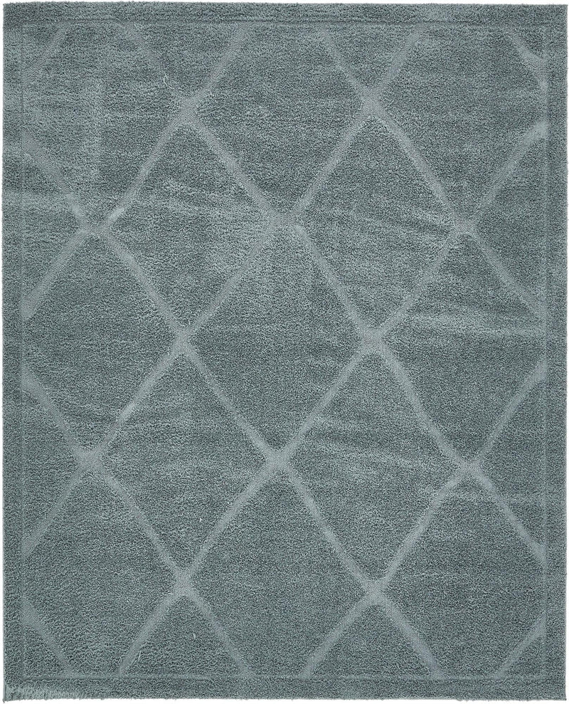 Trellis Haven Collection Area Rug - Havenwood Rectangle Light Blue lifestyle 2