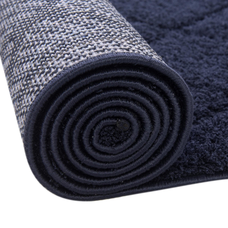 Trellis Haven Collection Area Rug - Havenwood Rectangle Navy Blue lifestyle 52