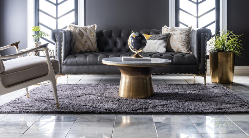 Trellis Haven Collection Area Rug - Havenwood Rectangle Dark Gray lifestyle 16