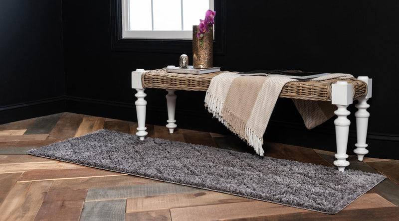 Trellis Haven Collection Area Rug - Havenwood Runner Dark Gray lifestyle 87