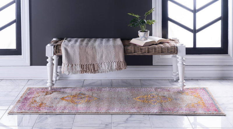 Serenade Oasis Collection Area Rug - Mirage Runner Beige lifestyle 22