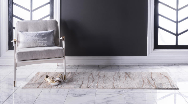 Serenade Oasis Collection Area Rug - Nirvana Runner Beige lifestyle 22