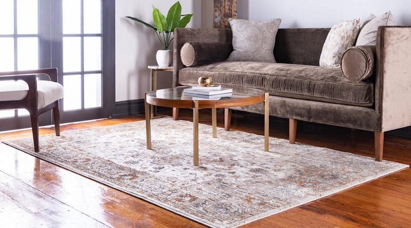 Serenade Oasis Collection Area Rug - El Dorado Rectangle Beige lifestyle 3