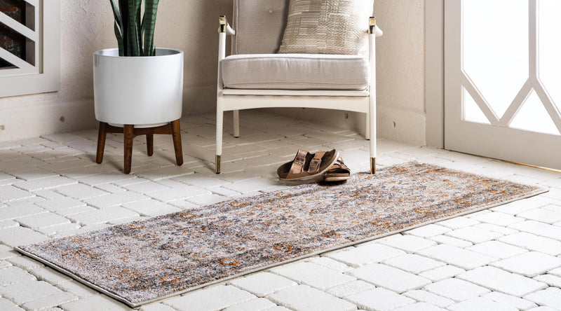 Serenade Oasis Collection Area Rug - El Dorado Runner Beige lifestyle 13