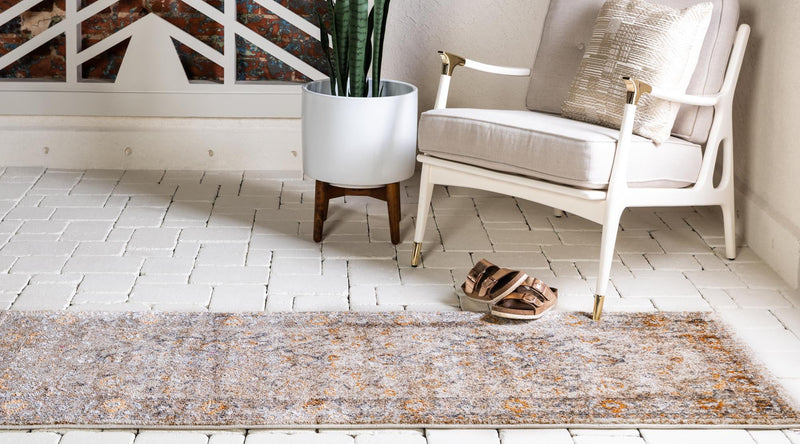 Serenade Oasis Collection Area Rug - El Dorado Runner Beige lifestyle 14