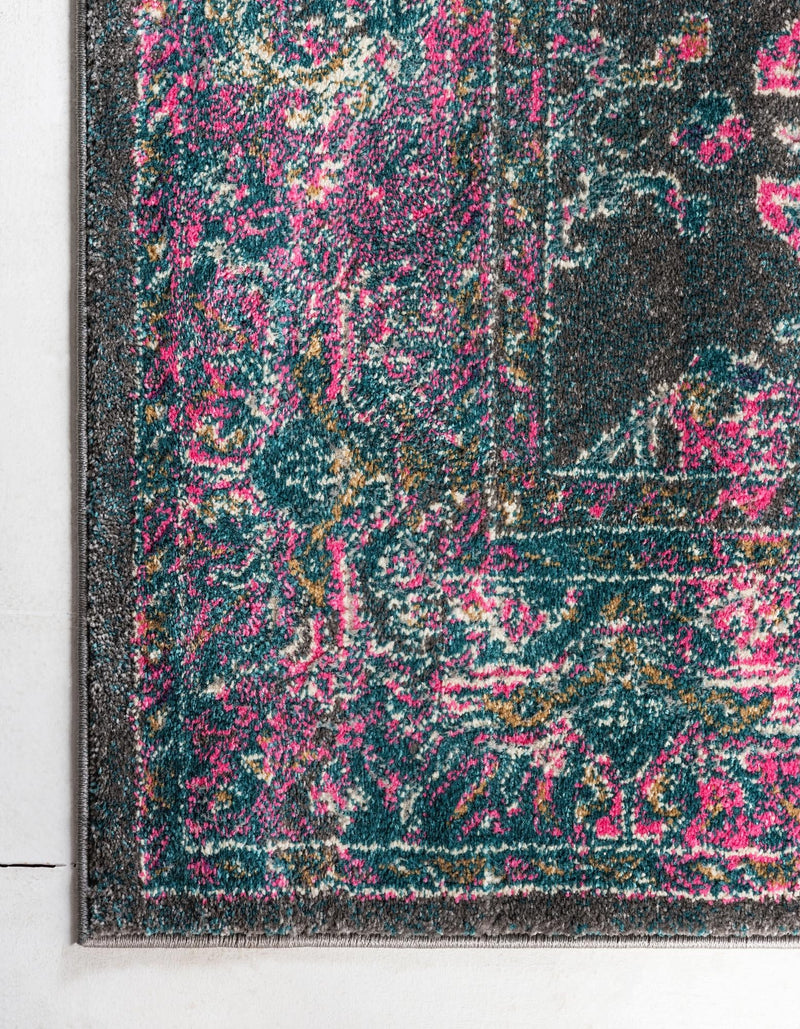 Serenade Oasis Collection Area Rug - Avalon Runner Gray lifestyle 60