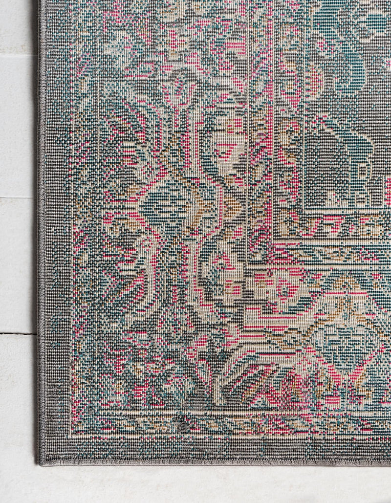 Serenade Oasis Collection Area Rug - Avalon Runner Gray lifestyle 65
