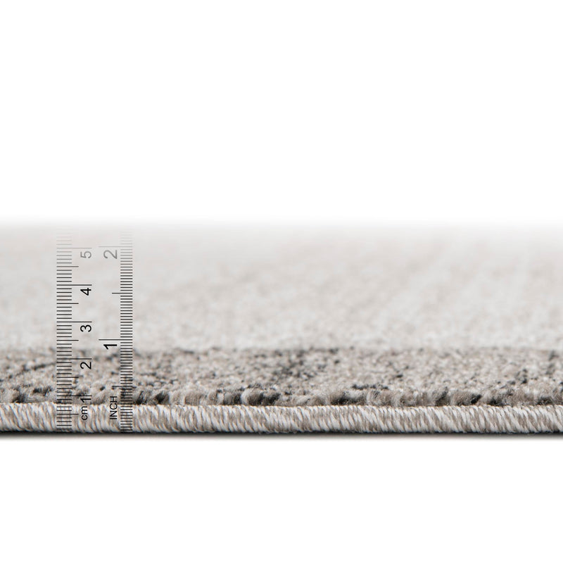 Studio Haven Collection Area Rug - Atelier Square Light Gray lifestyle 72