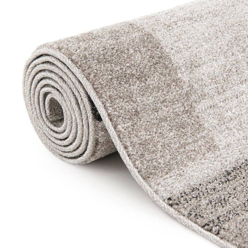 Studio Haven Collection Area Rug - Atelier Square Light Gray lifestyle 107