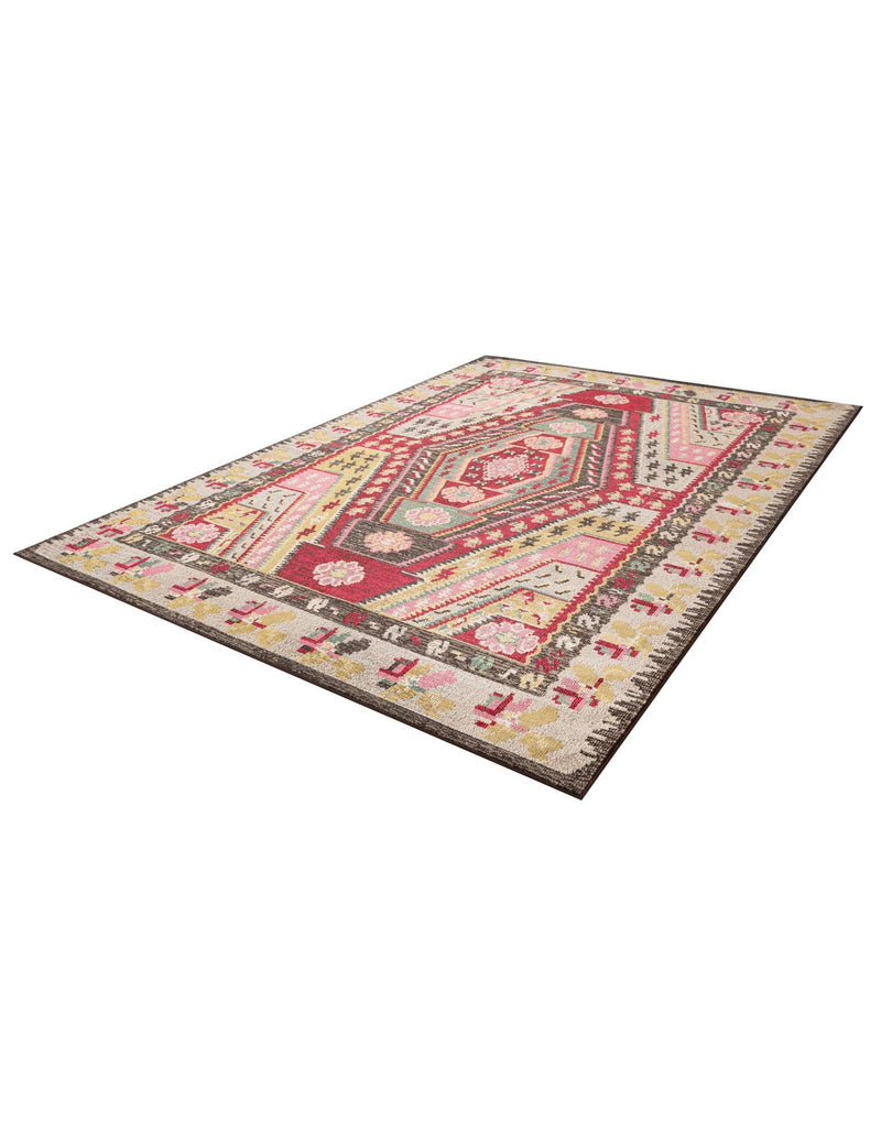 Sedona Vista Collection Area Rug - Anasazi Rectangle Multi lifestyle 3