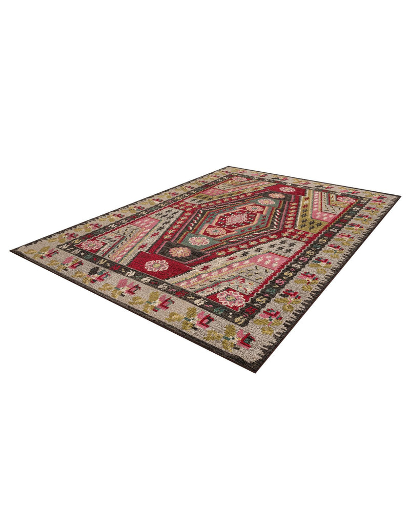 Sedona Vista Collection Area Rug - Anasazi Rectangle Multi lifestyle 4