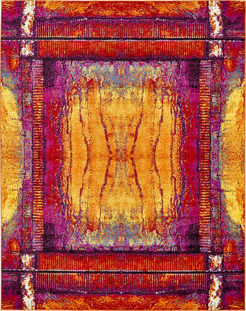 Urban Oasis Collection Area Rug - Bushwick Rectangle Yellow lifestyle 2