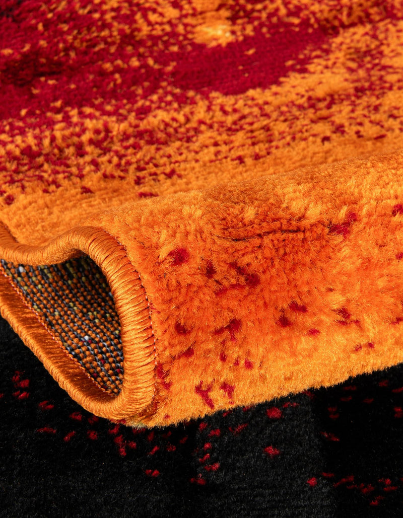 Urban Oasis Collection Area Rug - Sunset Rectangle Orange lifestyle 6