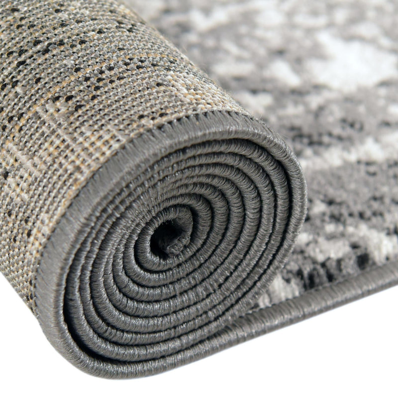 Urban Oasis Collection Area Rug - Carroll Rectangle Dark Gray lifestyle 12
