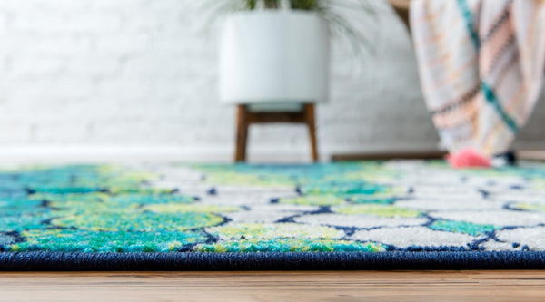 Urban Oasis Collection Area Rug - Tribeca Rectangle Light Green lifestyle 3