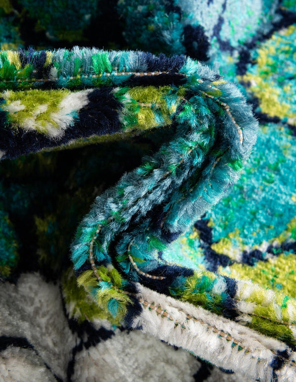 Urban Oasis Collection Area Rug - Tribeca Rectangle Light Green lifestyle 9