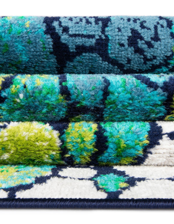 Urban Oasis Collection Area Rug - Tribeca Rectangle Light Green lifestyle 15