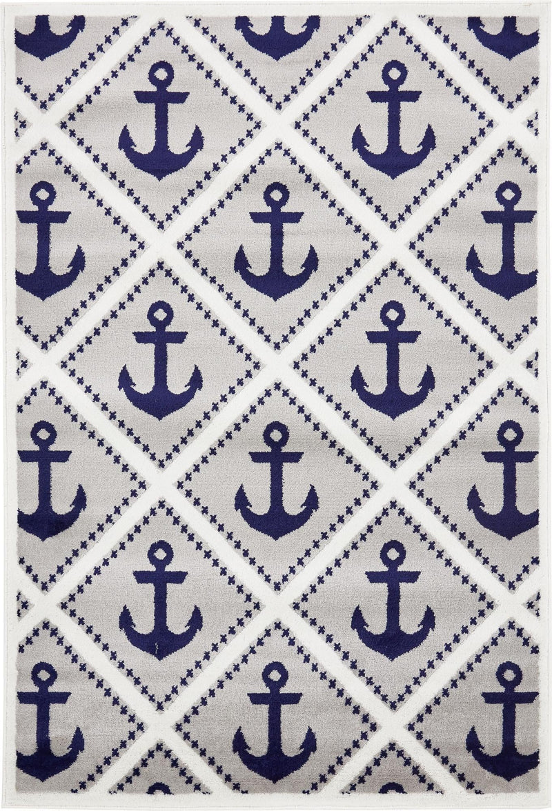 Urban Oasis Collection Area Rug - Astoria Rectangle Gray Main