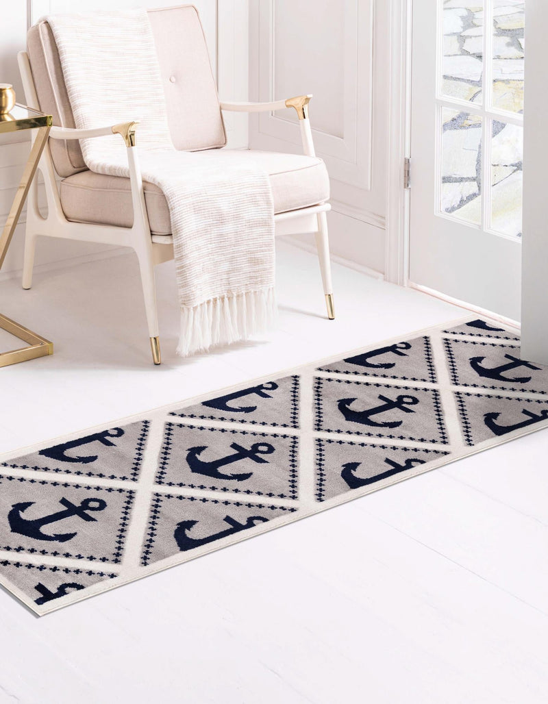 Urban Oasis Collection Area Rug - Astoria Runner Gray lifestyle 8
