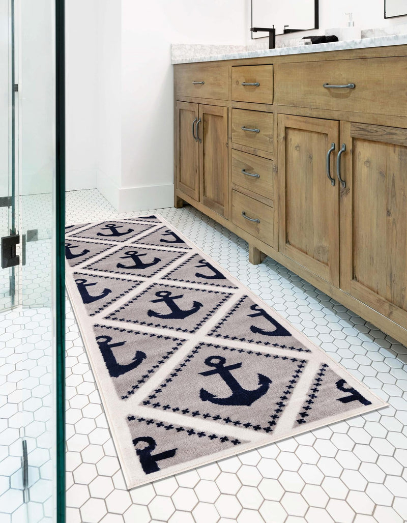 Urban Oasis Collection Area Rug - Astoria Runner Gray lifestyle 11