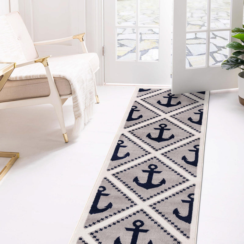 Urban Oasis Collection Area Rug - Astoria Runner Gray lifestyle 43