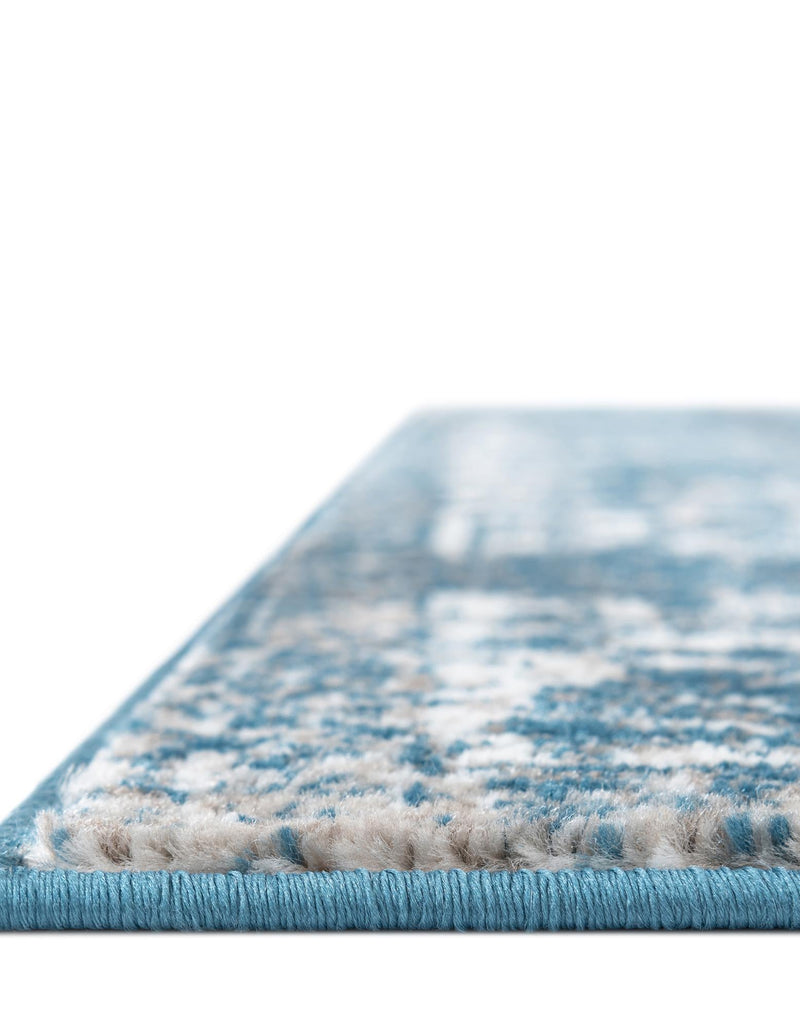 Riviera Elegance Collection Area Rug - Antibes (Blue) Rectangle Blue lifestyle 24