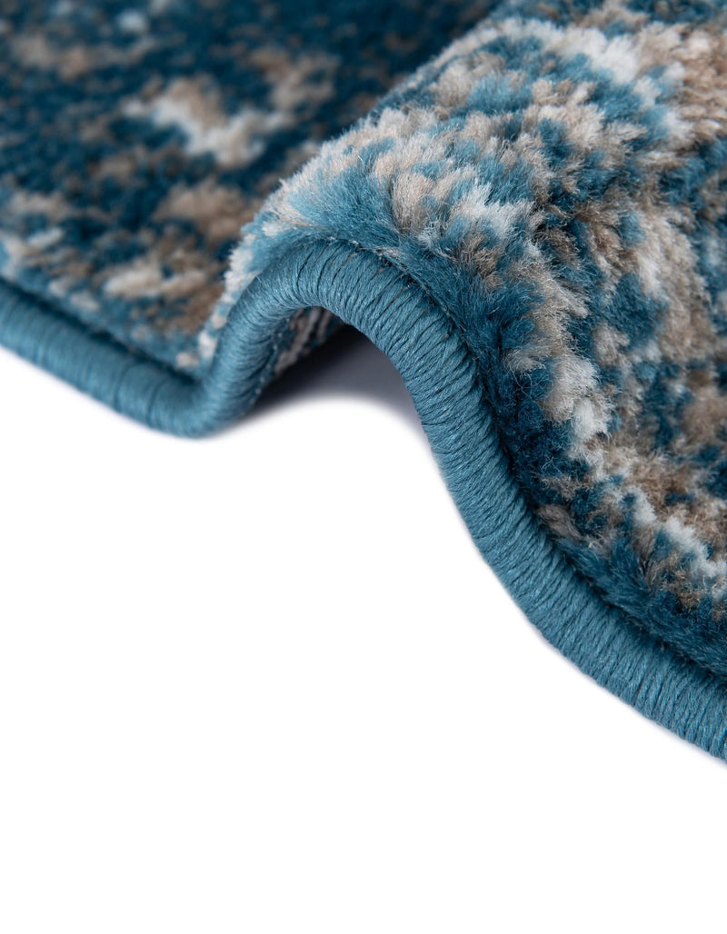 Riviera Elegance Collection Area Rug - Antibes (Blue) Rectangle Blue lifestyle 30