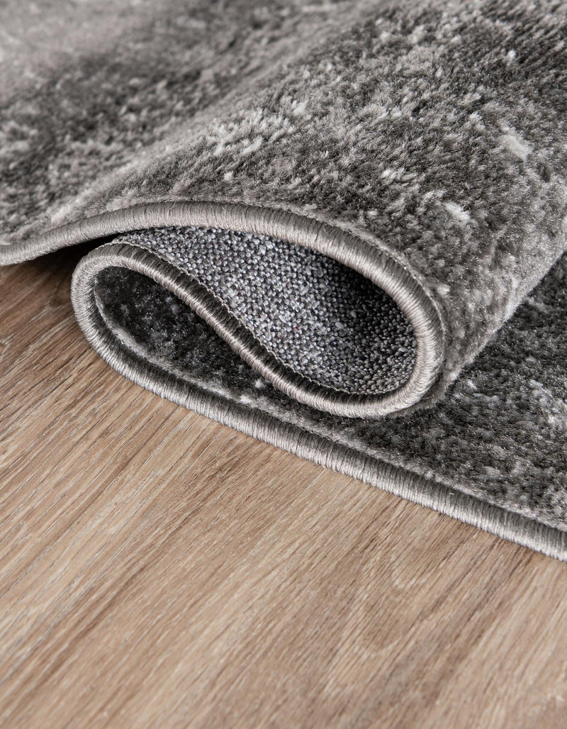 Riviera Elegance Collection Area Rug - Antibes (Dark Gray) Rectangle Dark Gray lifestyle 3