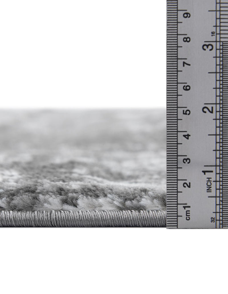 Riviera Elegance Collection Area Rug - Antibes (Dark Gray) Rectangle Dark Gray lifestyle 33