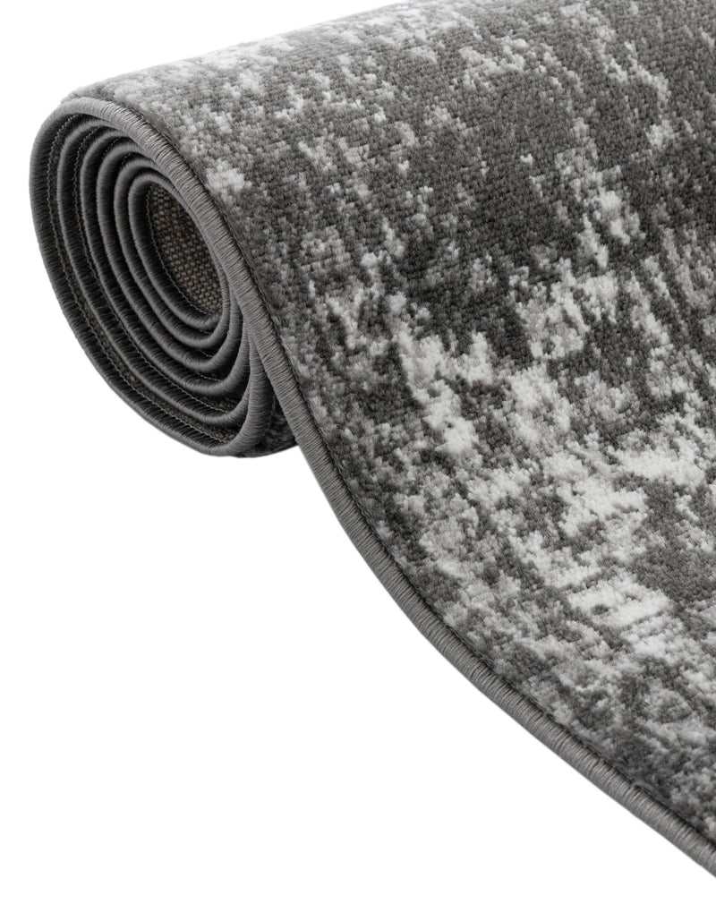 Riviera Elegance Collection Area Rug - Antibes (Dark Gray) Rectangle Dark Gray lifestyle 47