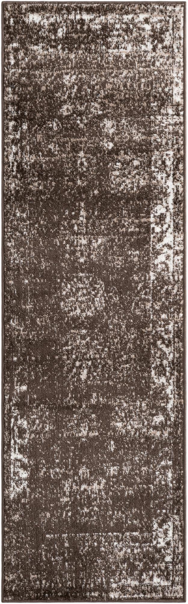 Riviera Elegance Collection Area Rug - Antibes (Brown) Runner Brown Main