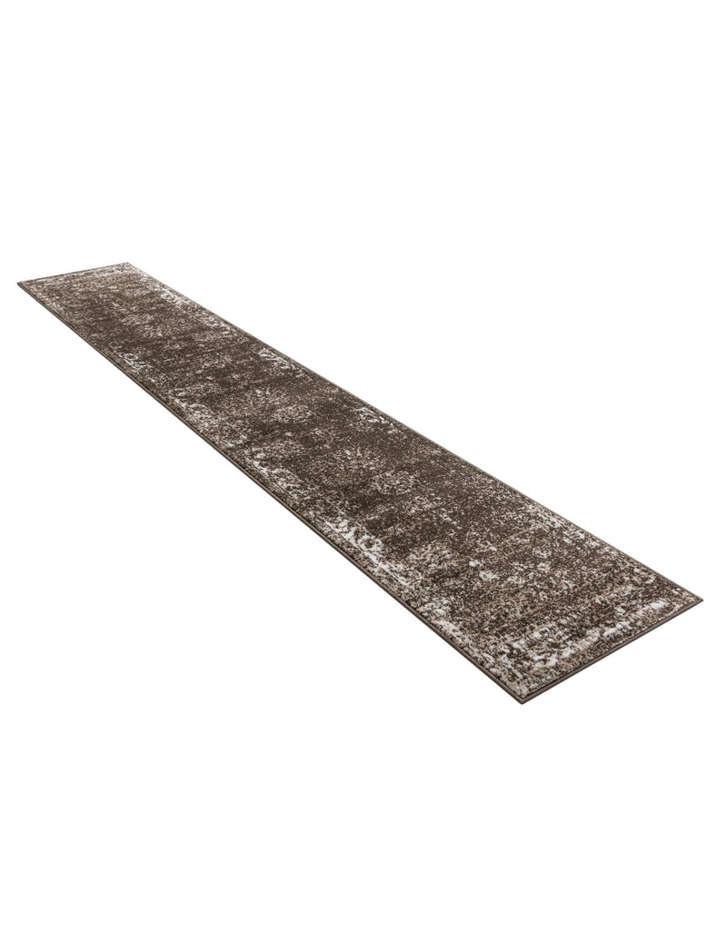 Riviera Elegance Collection Area Rug - Antibes (Brown) Runner Brown lifestyle 54