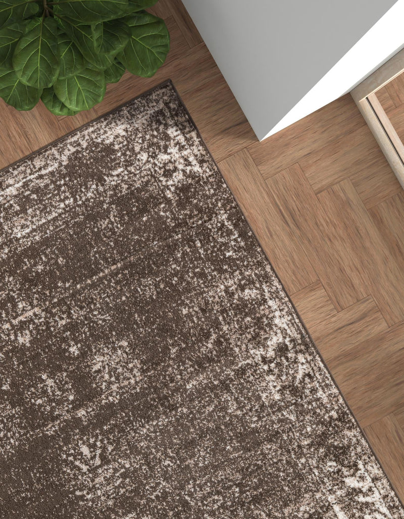 Riviera Elegance Collection Area Rug - Antibes (Brown) Rectangle Brown lifestyle 24