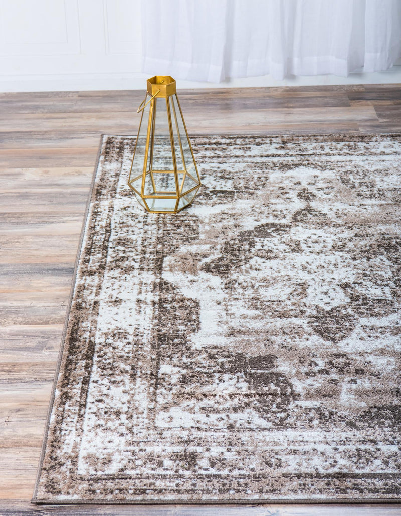 Riviera Elegance Collection Area Rug - Menton (Light Brown) Rectangle Light Brown lifestyle 49