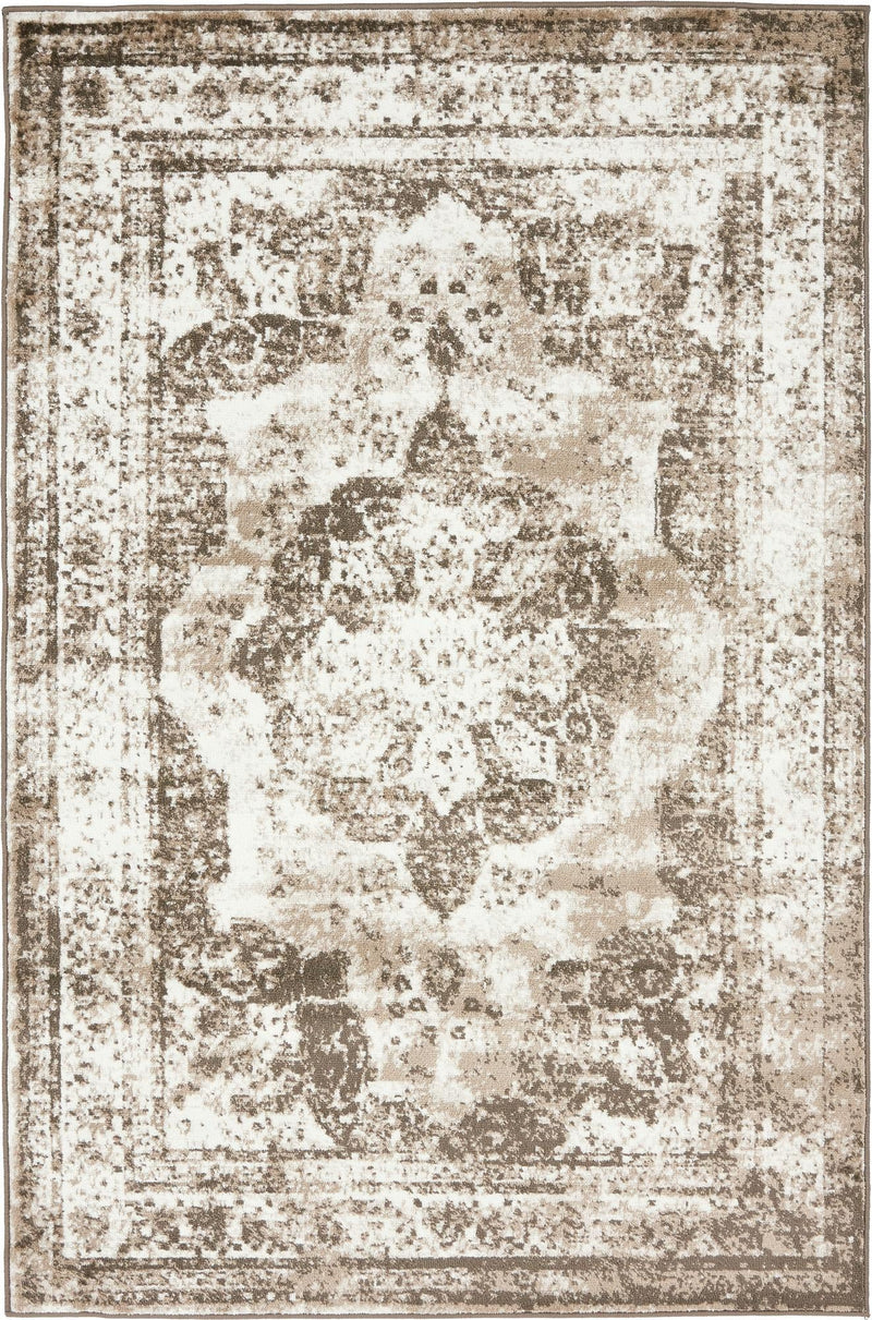Riviera Elegance Collection Area Rug - Menton (Light Brown) Rectangle Light Brown Main