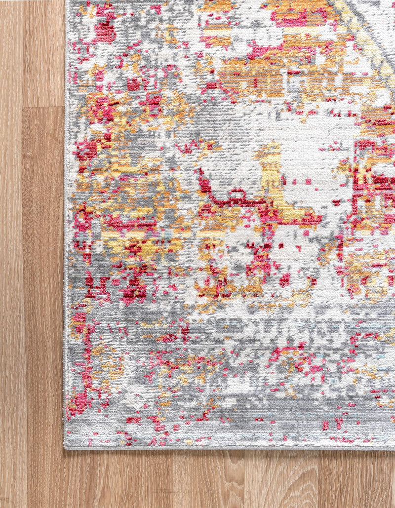 Lagoon Luxe Collection Area Rug - Seastar Runner Gray lifestyle 27