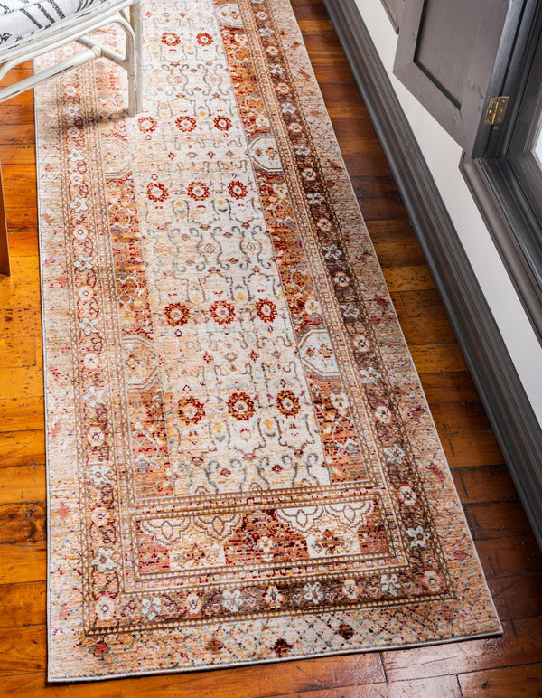 Lagoon Luxe Collection Area Rug - Dock Runner Beige lifestyle 13