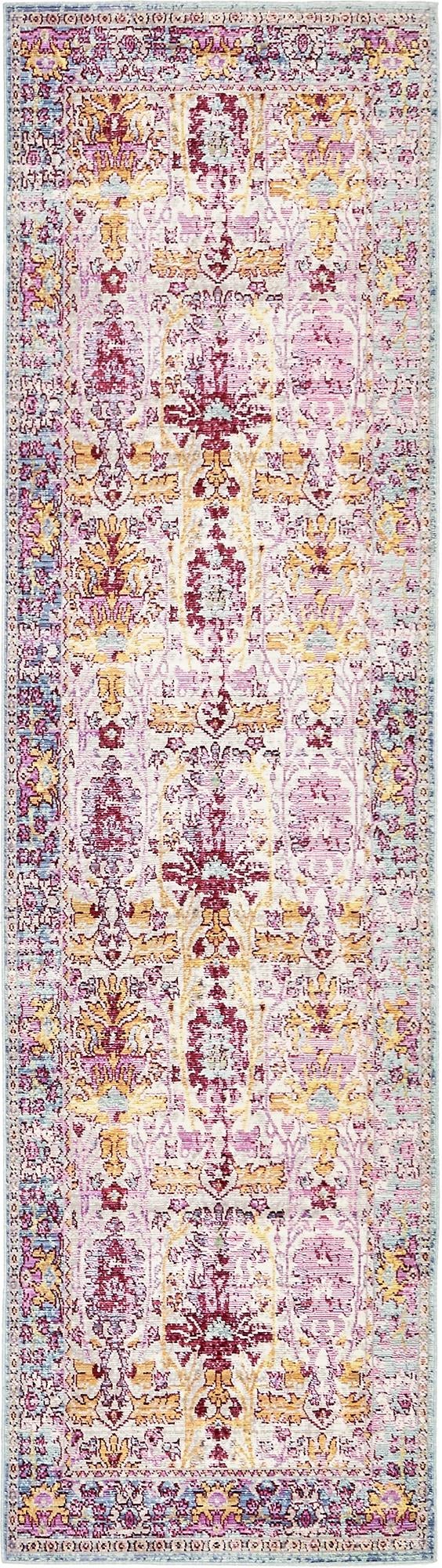 Lagoon Luxe Collection Area Rug - Oyster Runner Beige lifestyle 11