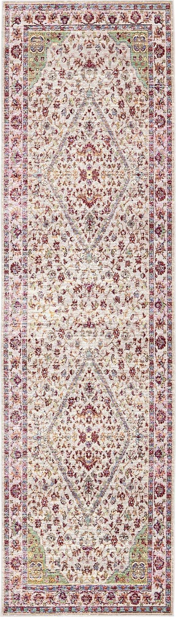 Lagoon Luxe Collection Area Rug - Coastline Runner Gray lifestyle 10