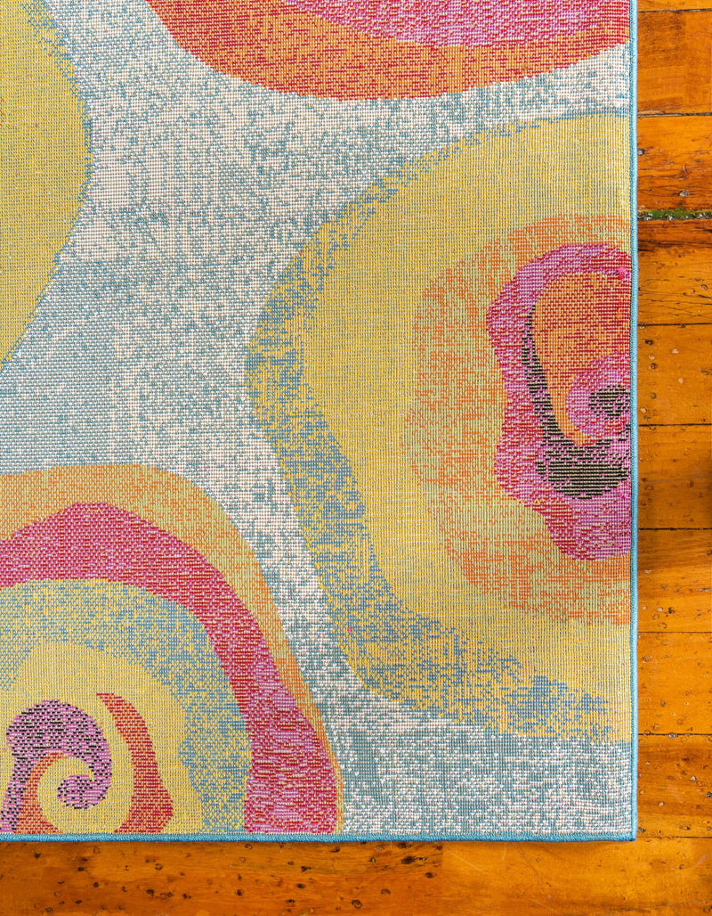 Venetian Elegance Collection Area Rug - Giudecca Runner Blue lifestyle 29