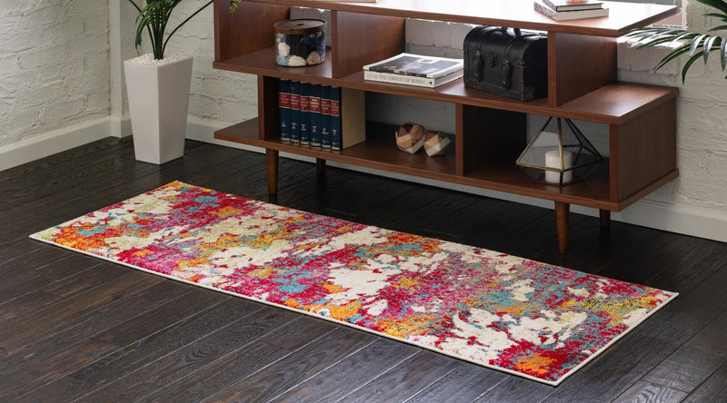 Venetian Elegance Collection Area Rug - SanMarco Runner Multi lifestyle 16