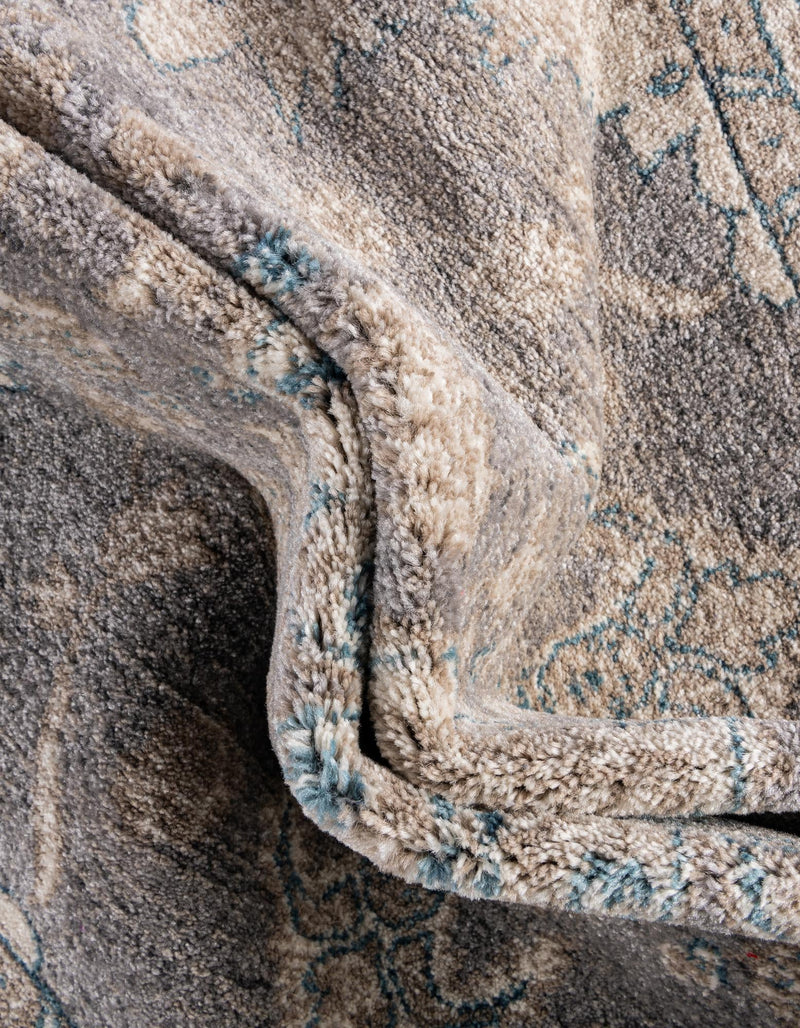 Salzburg Elegance Collection Area Rug - Getreidegasse Runner Gray lifestyle 46