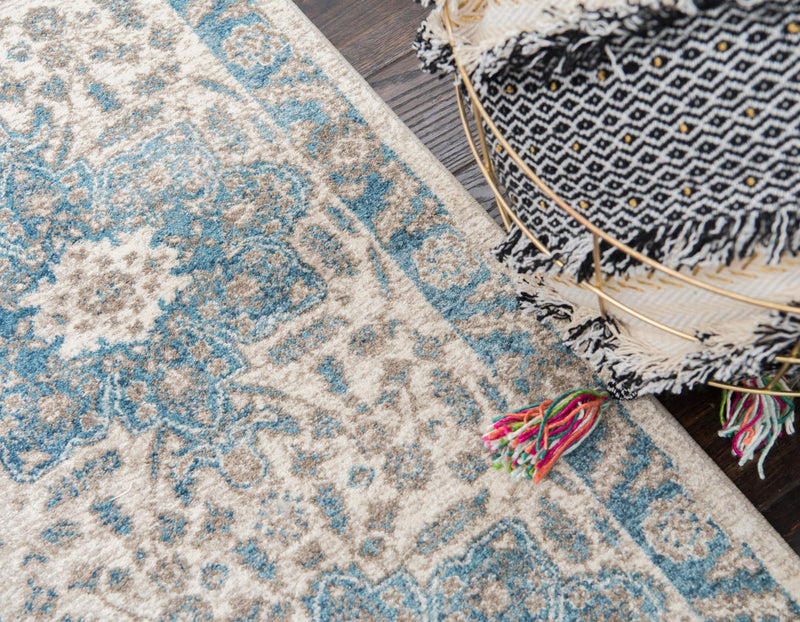 Salzburg Elegance Collection Area Rug - Getreidegasse Runner Cream lifestyle 39