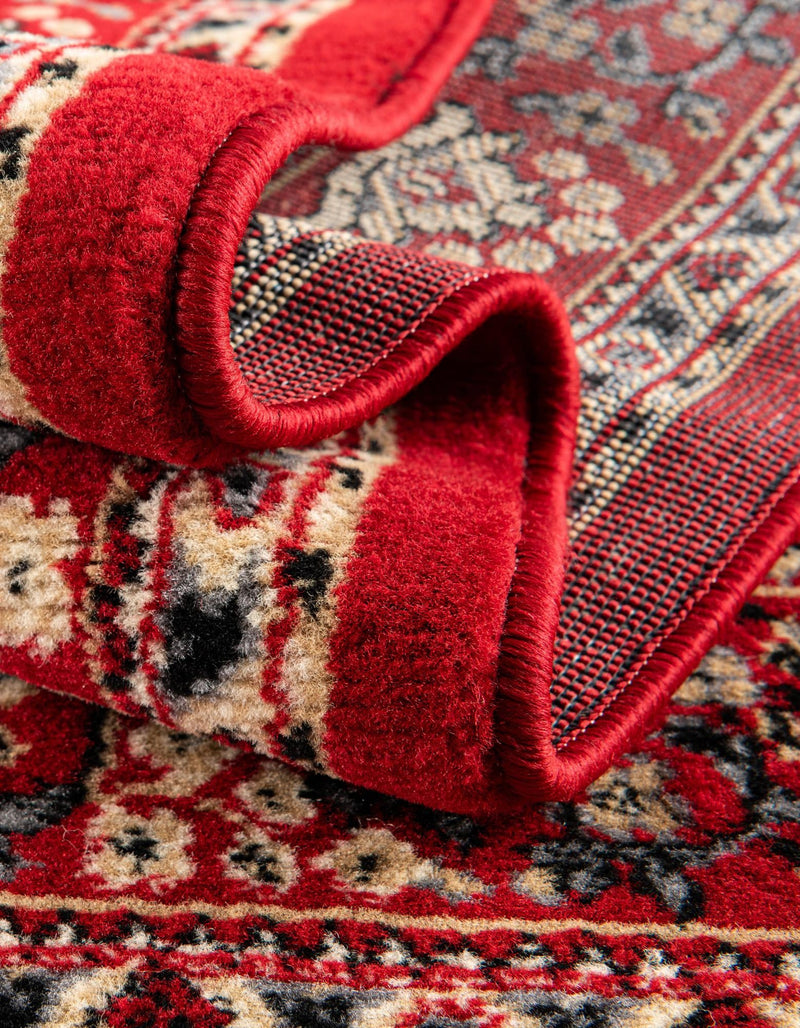 Tabriz Tapestry Collection Area Rug - Azerbaijan (Red) Rectangle Red lifestyle 7