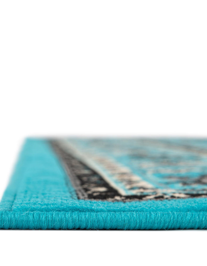 Isfahan Elegance Collection Area Rug - Naghsh-e Jahan (Turquoise) Rectangle Turquoise lifestyle 7