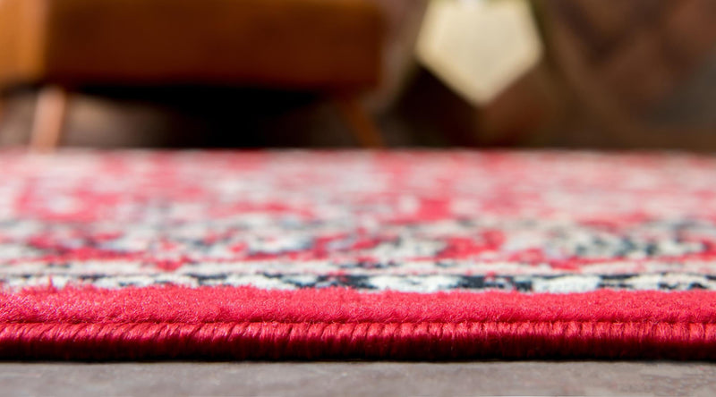 Isfahan Elegance Collection Area Rug - Naghsh-e Jahan (Red) Rectangle Red lifestyle 5