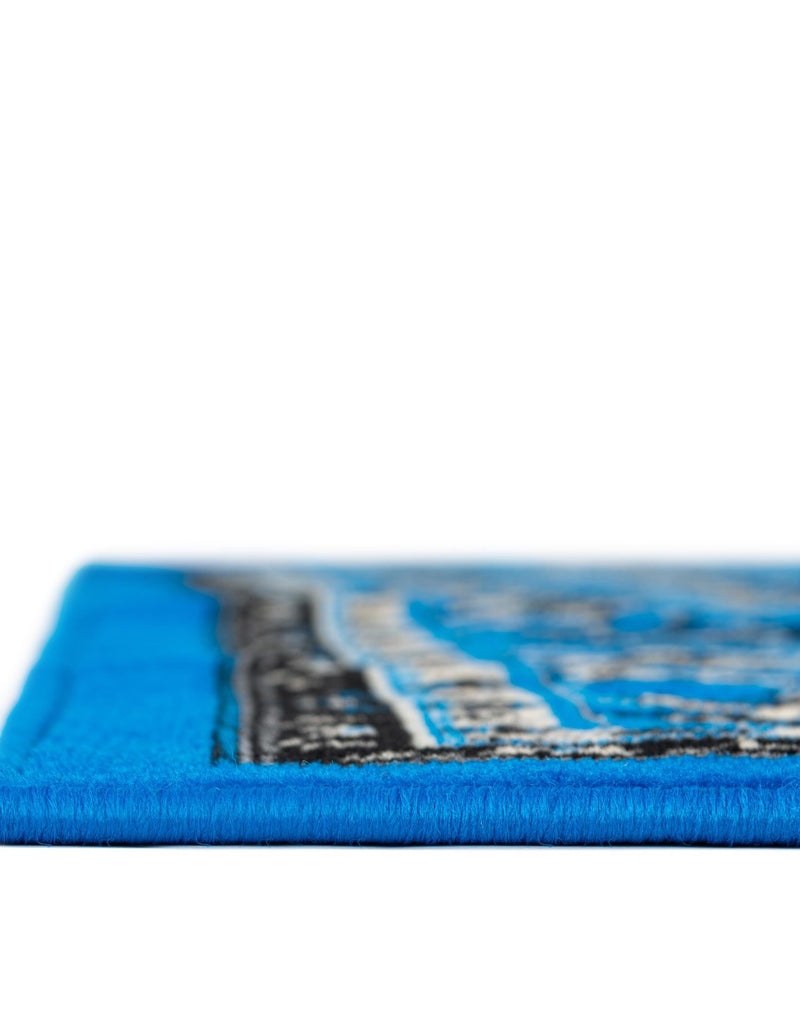Isfahan Elegance Collection Area Rug - Naghsh-e Jahan (Dark Blue) Rectangle Dark Blue lifestyle 6