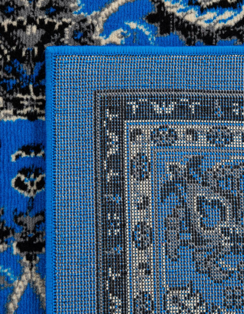 Isfahan Elegance Collection Area Rug - Naghsh-e Jahan (Dark Blue) Rectangle Dark Blue lifestyle 8